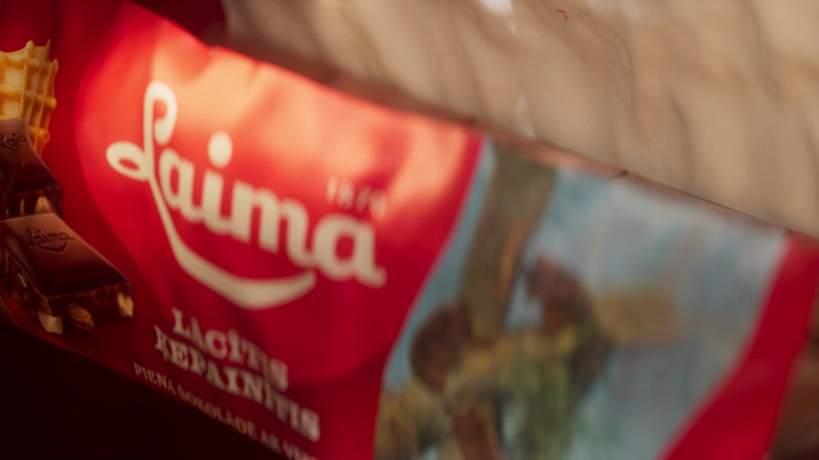 LAIMA Tāfelītes TVC — 3D animation still