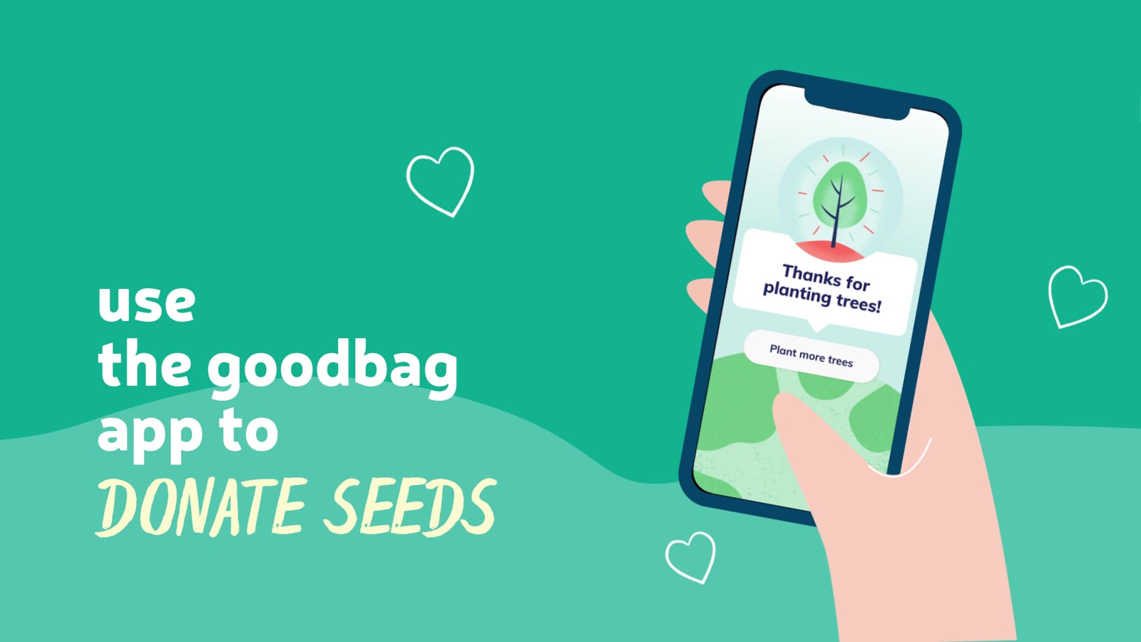 Rimi GoodBag — Scan the QR code on the bag